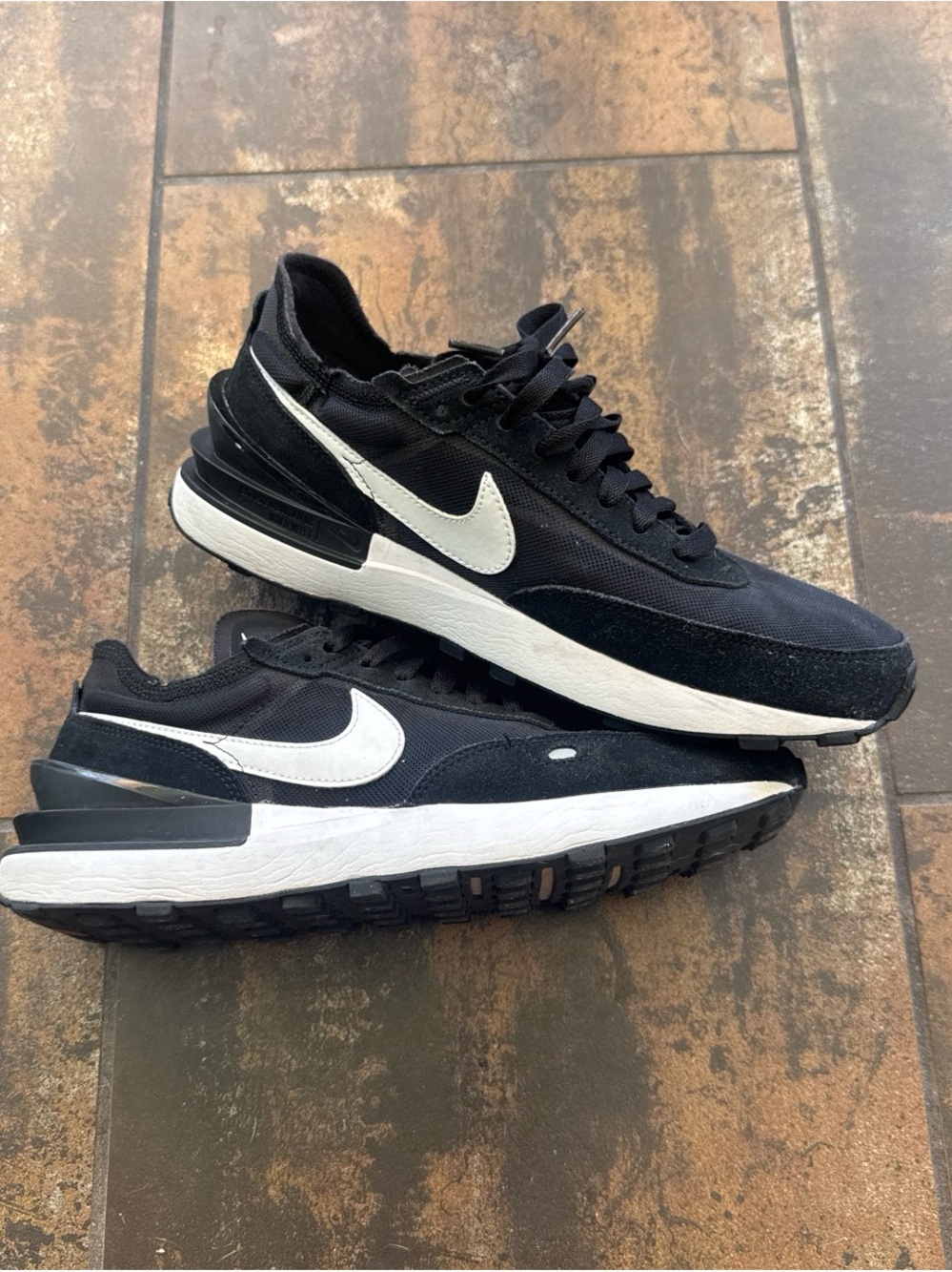 Nike Black and White Low-Top Sneaker